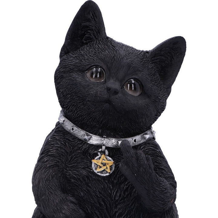 Cattitude Black Cat Figurine 16.5cm U5551T1