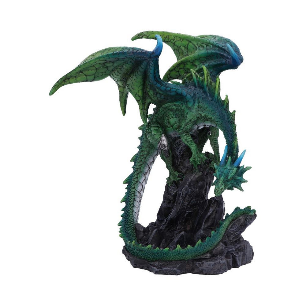 Clifftop Keeper Green Dragon Figurine 21cm U5830U1