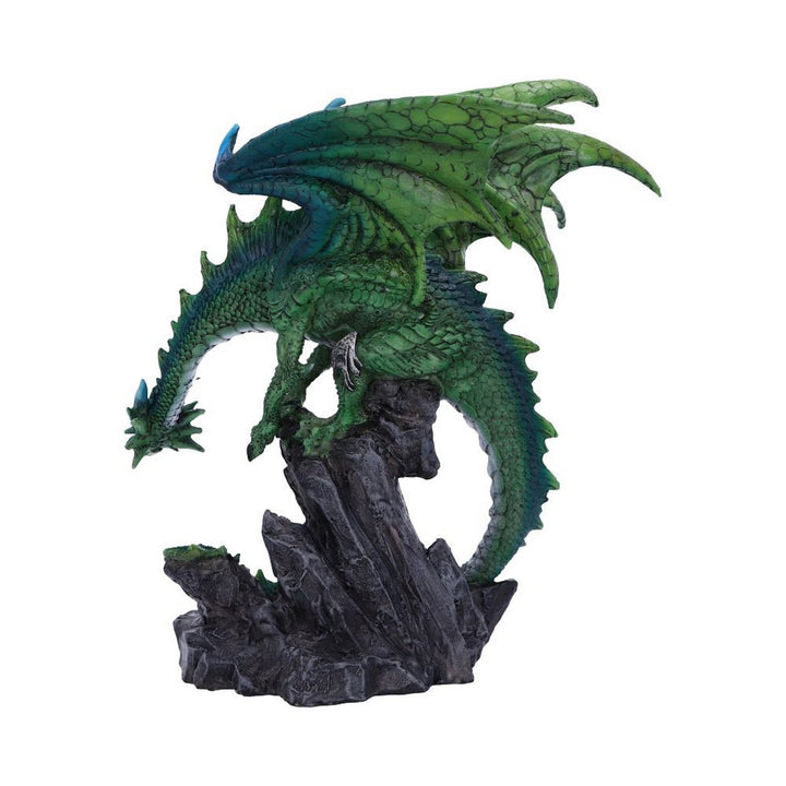 Clifftop Keeper Green Dragon Figurine 21cm U5830U1
