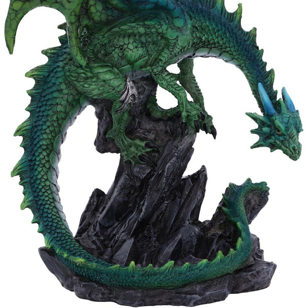 Clifftop Keeper Green Dragon Figurine 21cm U5830U1