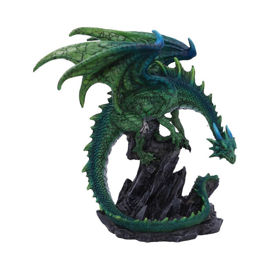 Clifftop Keeper Green Dragon Figurine 21cm U5830U1