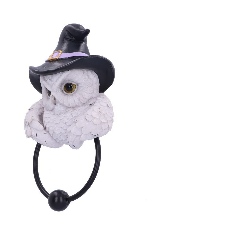 Snowy Owl Magic Door Knocker 21cm U6130W2