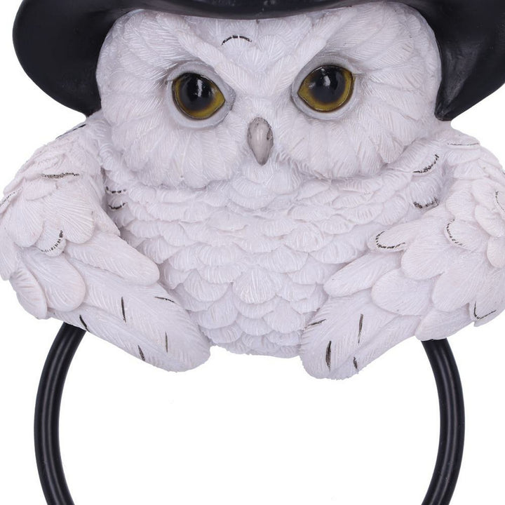 Snowy Owl Magic Door Knocker 21cm U6130W2