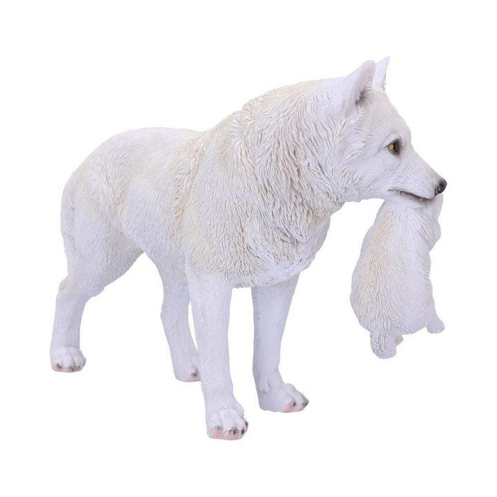 Winter Bond Mother Wolf and Pup Figurine 30cm U6131W2