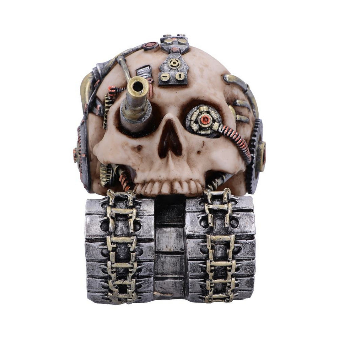 Techno Tank Steampunk Skull 16cm U6137W2