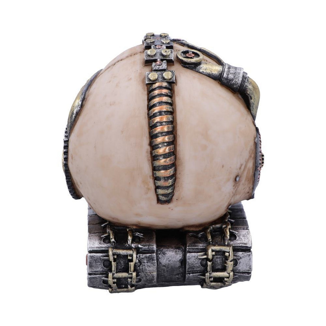 Techno Tank Steampunk Skull 16cm U6137W2