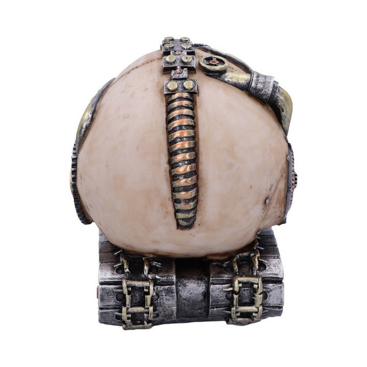 Techno Tank Steampunk Skull 16cm U6137W2