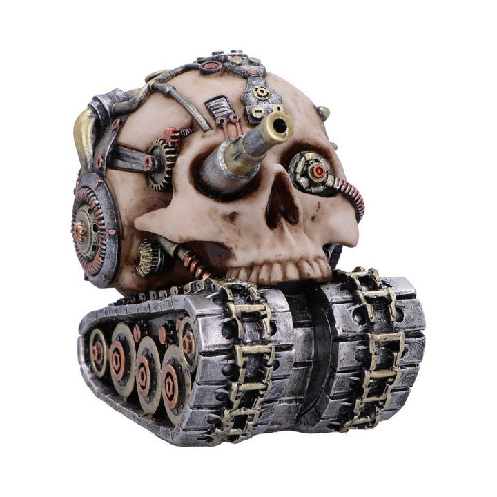Techno Tank Steampunk Skull 16cm U6137W2