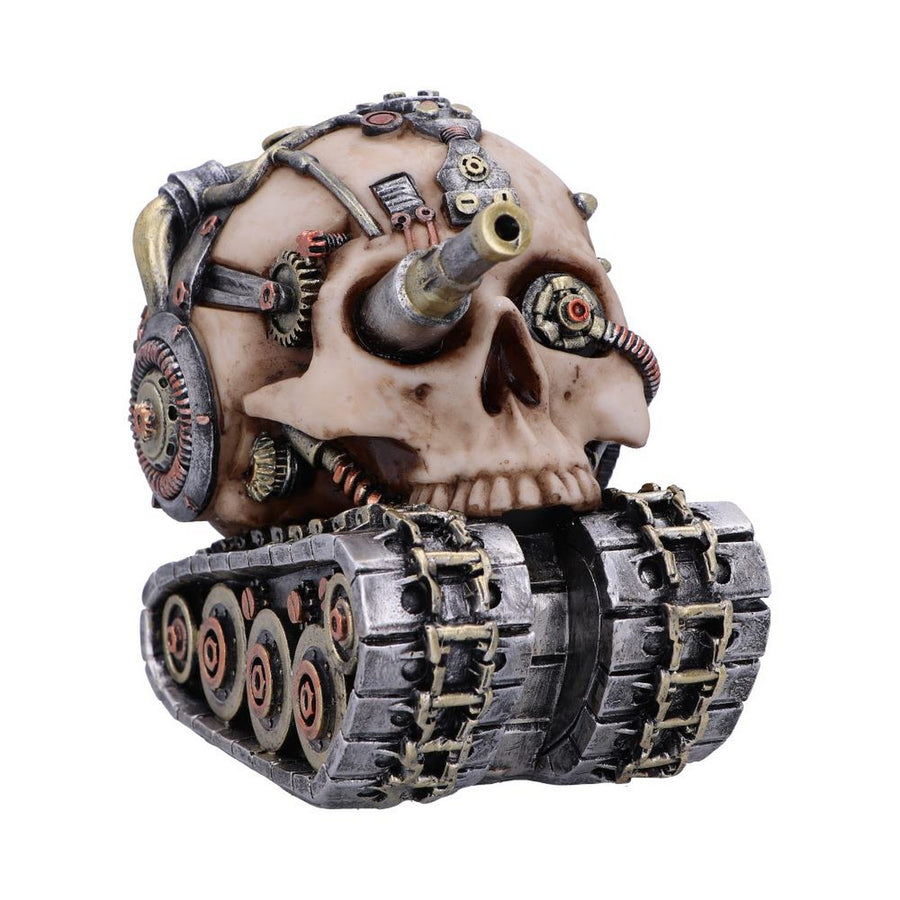 Techno Tank Steampunk Skull 16cm U6137W2