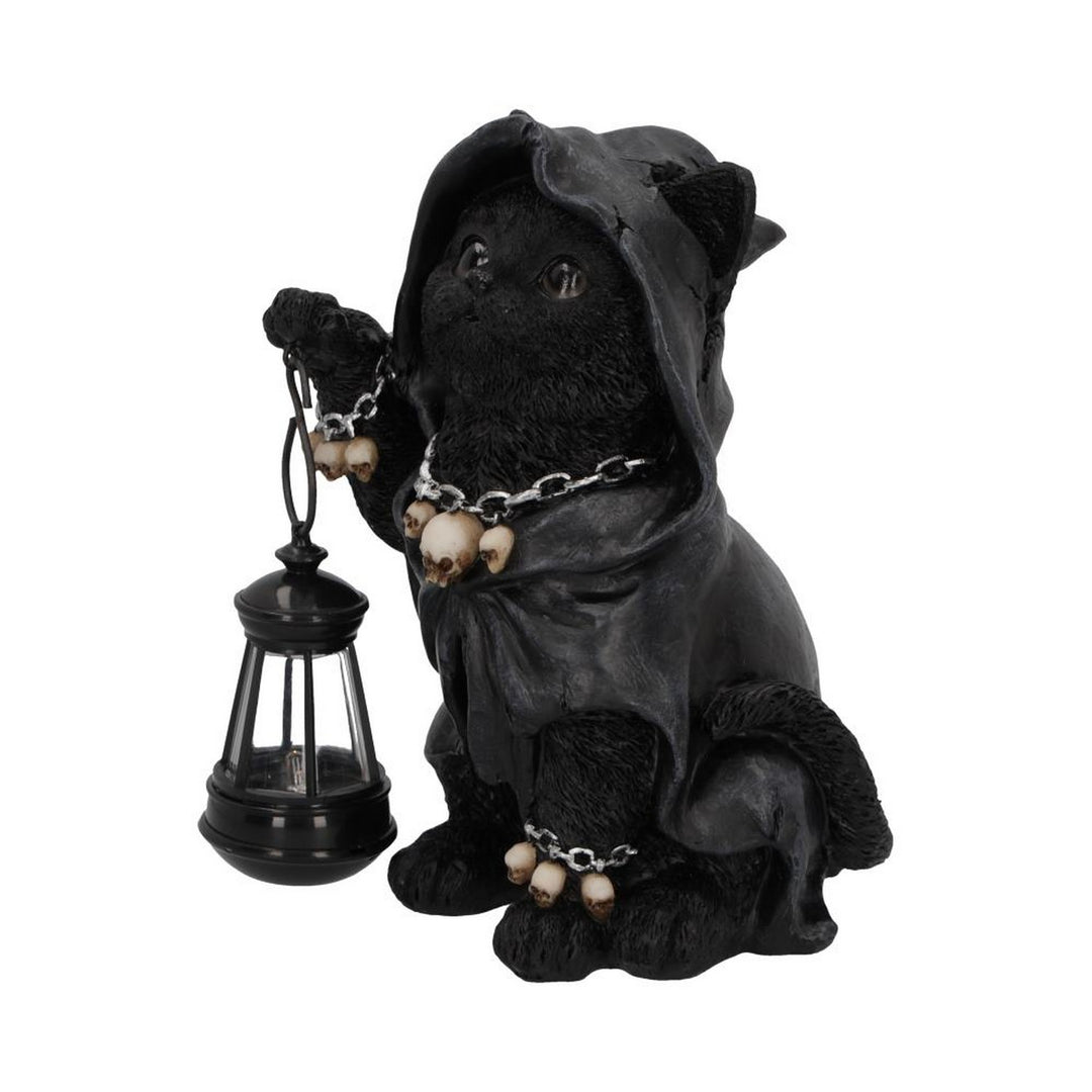 Reapers Feline Lantern Grim Reaper Cat Figurine 18.5cm U6172W2