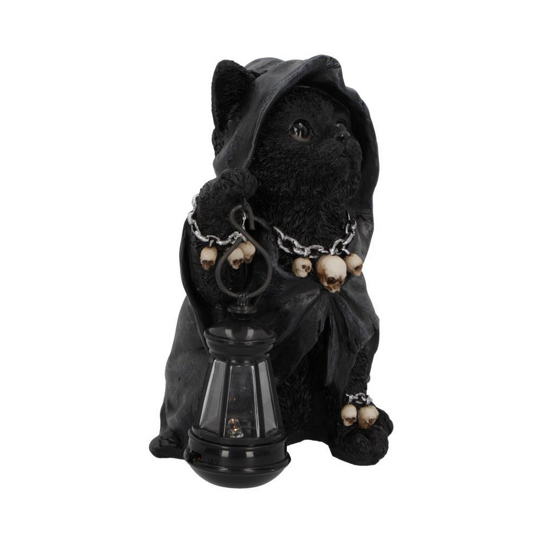Reapers Feline Lantern Grim Reaper Cat Figurine 18.5cm U6172W2