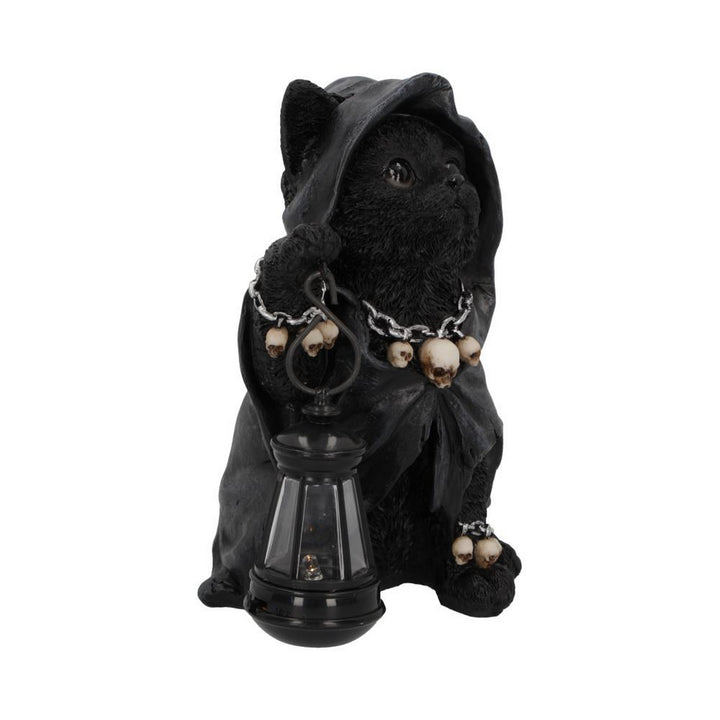 Reapers Feline Lantern Grim Reaper Cat Figurine 18.5cm U6172W2