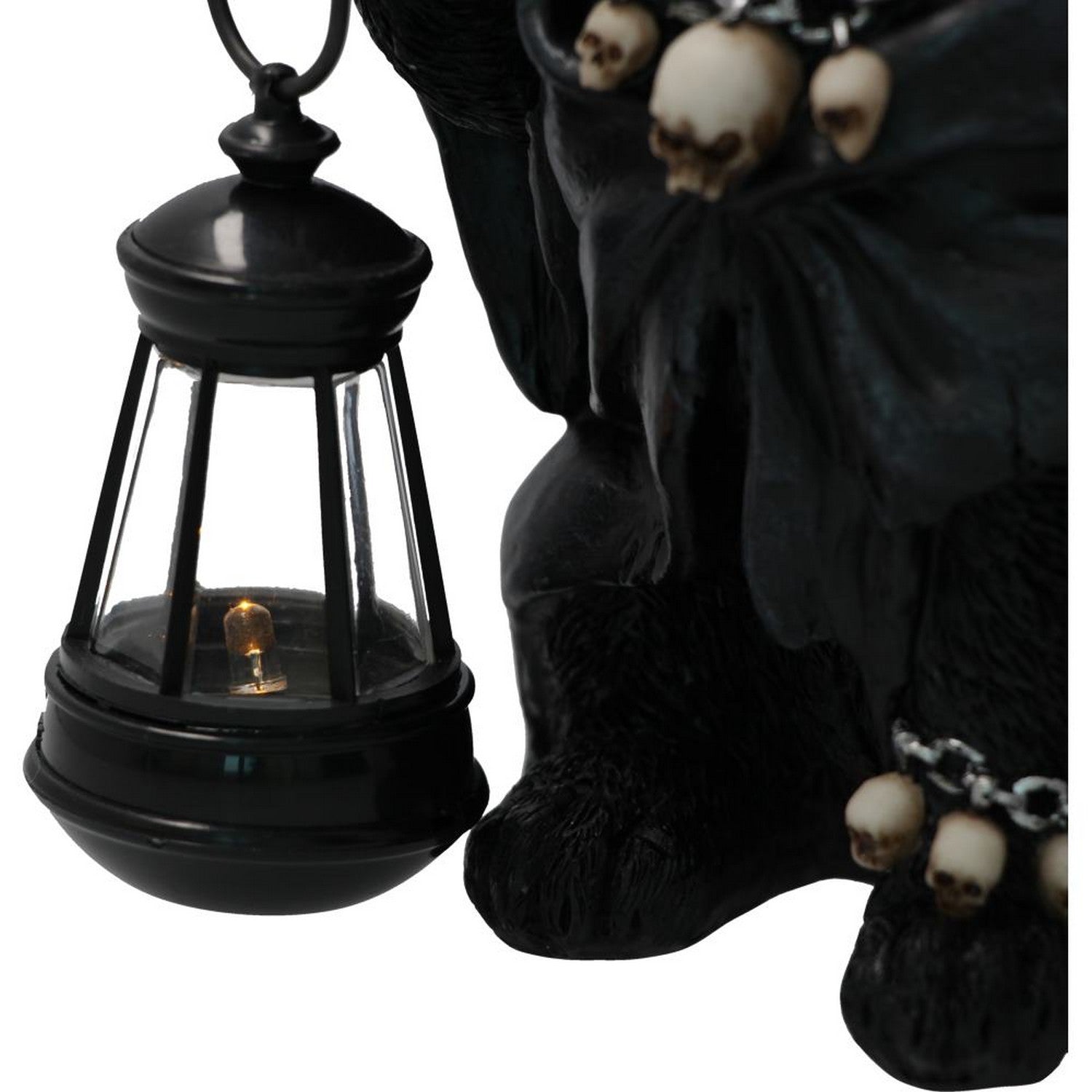 Reapers Feline Lantern Grim Reaper Cat Figurine 18.5cm U6172W2