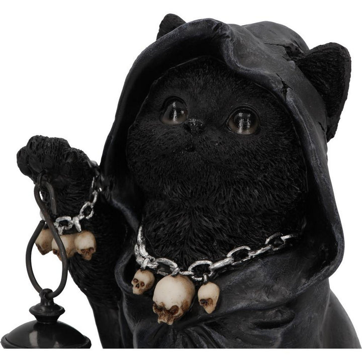 Reapers Feline Lantern Grim Reaper Cat Figurine 18.5cm U6172W2