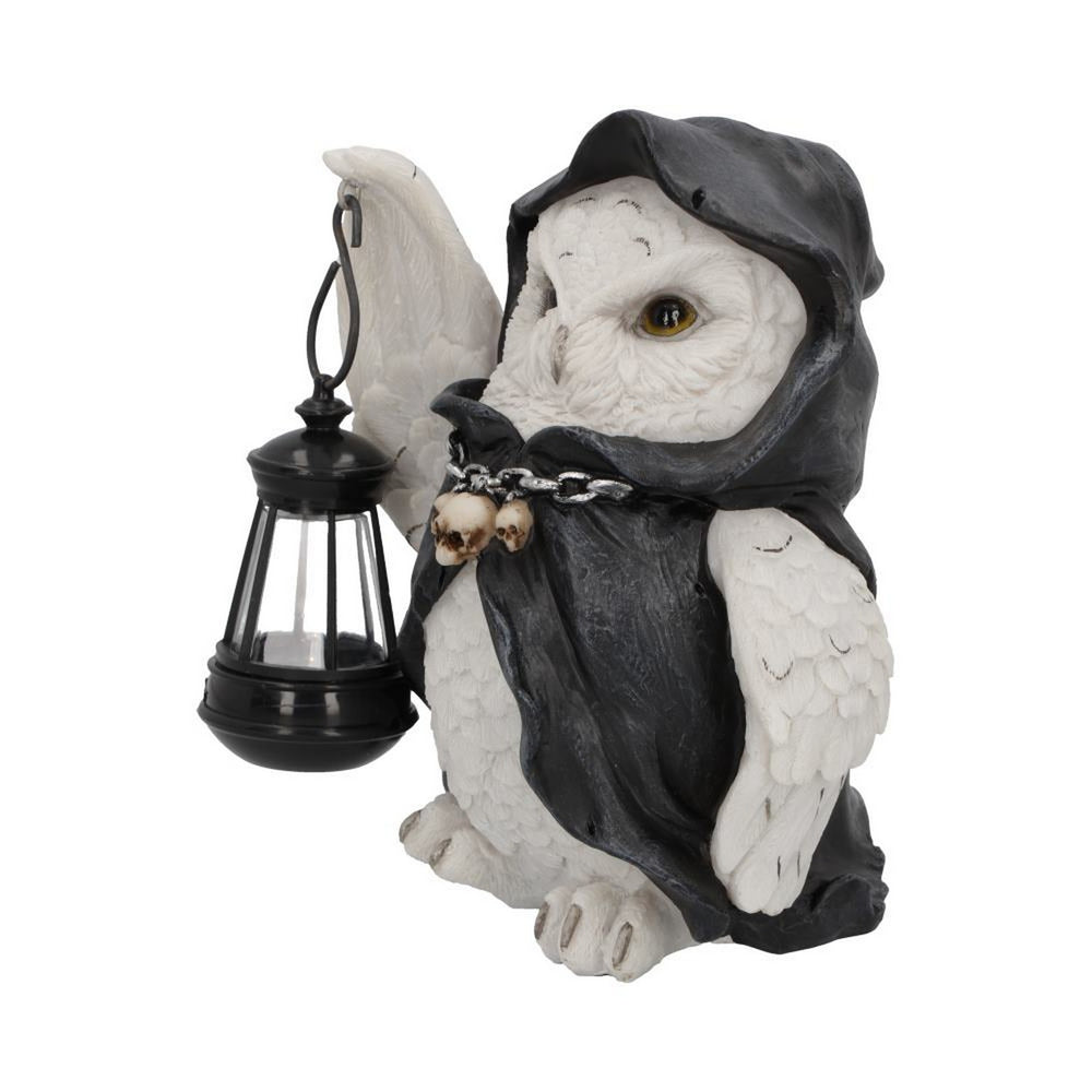 Reapers Flight Lantern Grim Reaper Owl Figurine 17cm U6173W2
