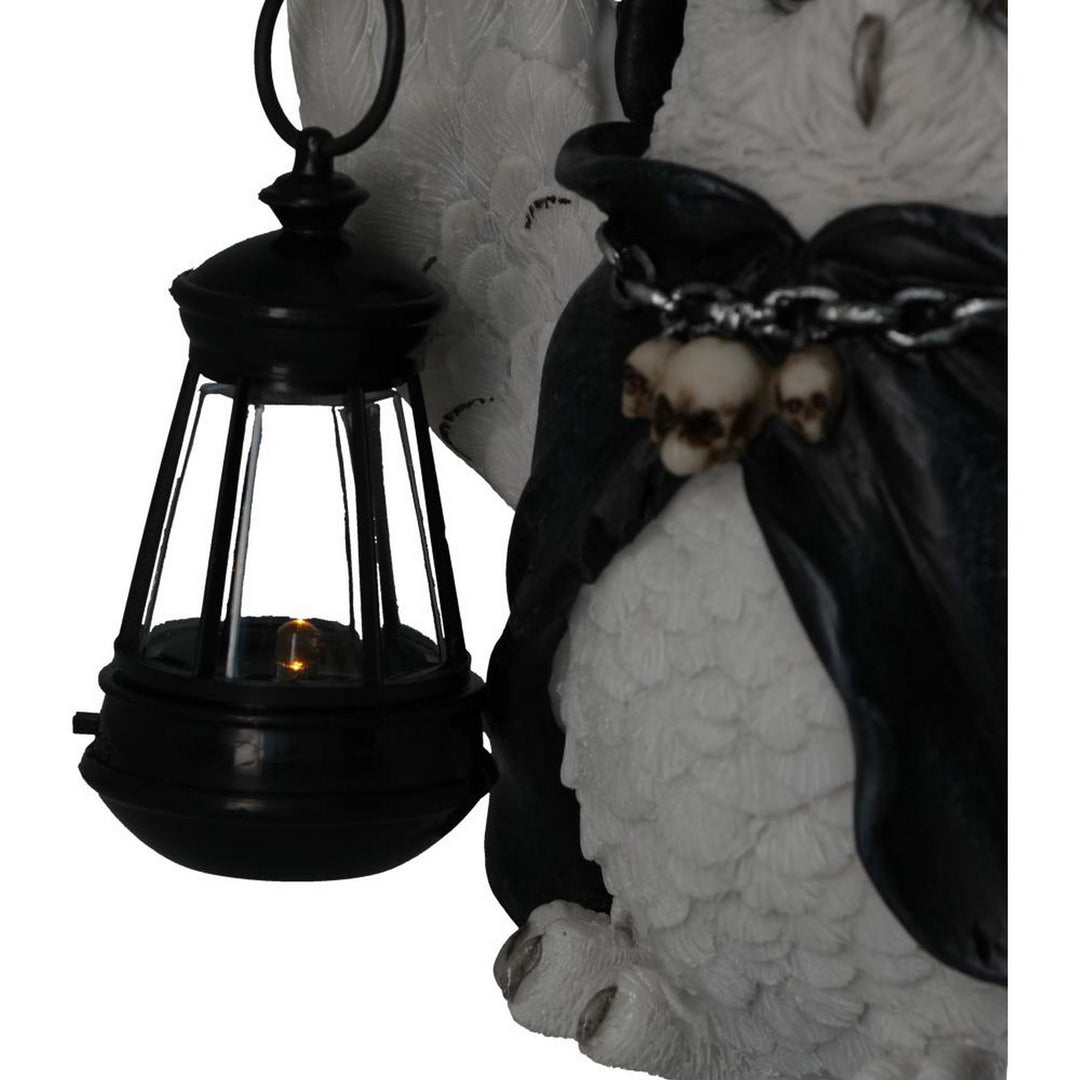 Reapers Flight Lantern Grim Reaper Owl Figurine 17cm U6173W2