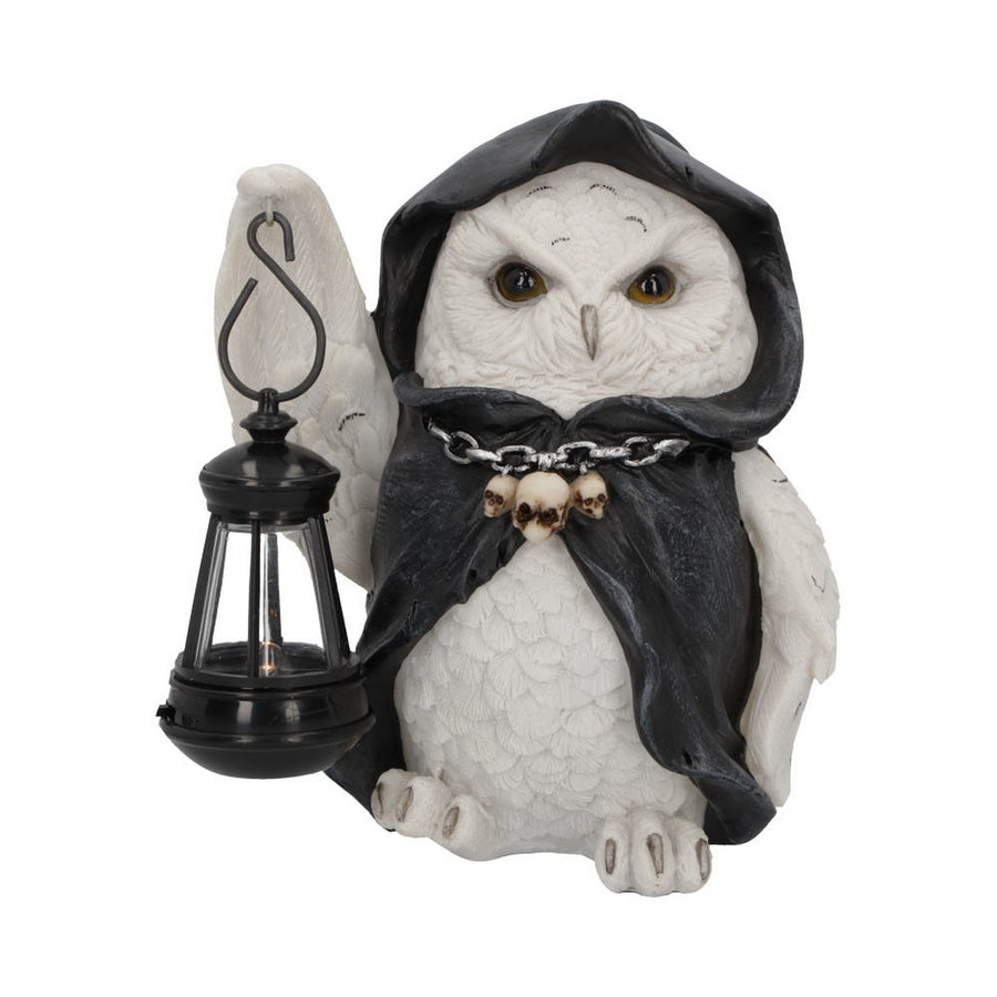 Reapers Flight Lantern Grim Reaper Owl Figurine 17cm U6173W2