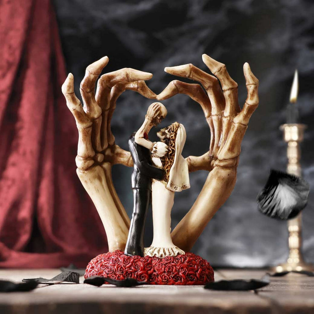 From This Day Forward Skeleton Wedding Bride and Groom 20cm U6176W2
