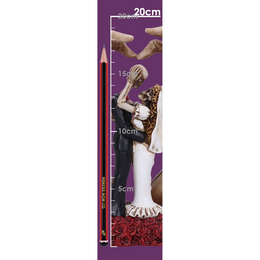 From This Day Forward Skeleton Wedding Bride and Groom 20cm U6176W2