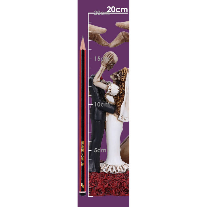 From This Day Forward Skeleton Wedding Bride and Groom 20cm U6176W2