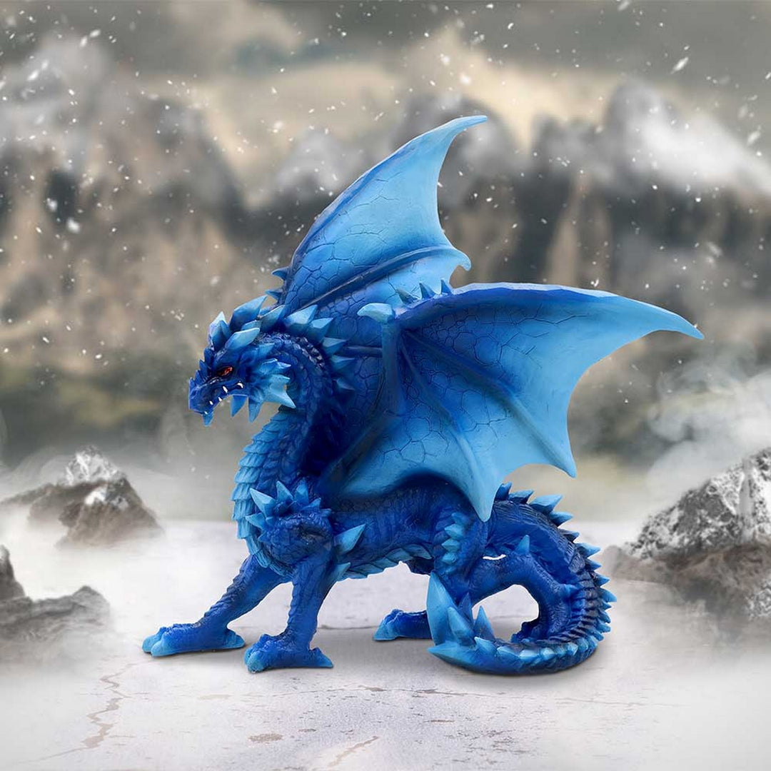 Yukiharu Blue Dragon Figurine 21.5cm U6435X3