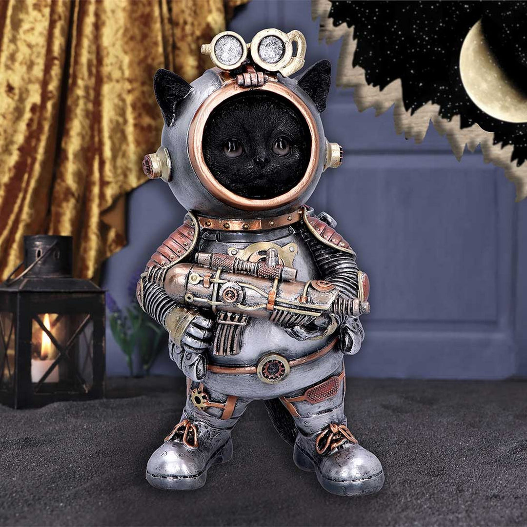 Cat-tack Space Steampunk Figurine U6503Y3