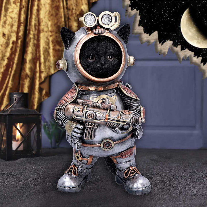 Cat-tack Space Steampunk Figurine U6503Y3