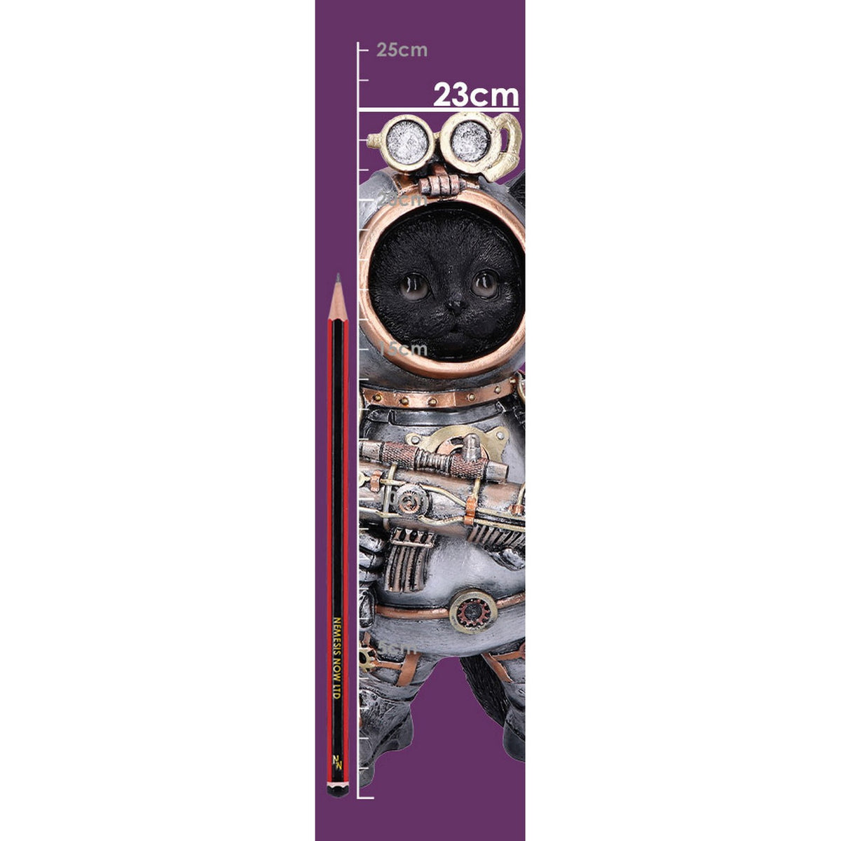 Cat-tack Space Steampunk Figurine U6503Y3