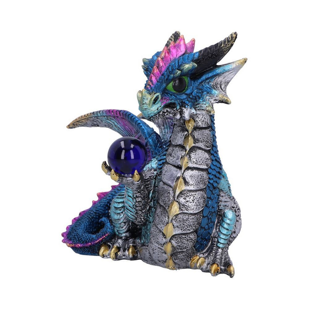 Orb Hoard Dragon Figurine (Blue) U6563Y3