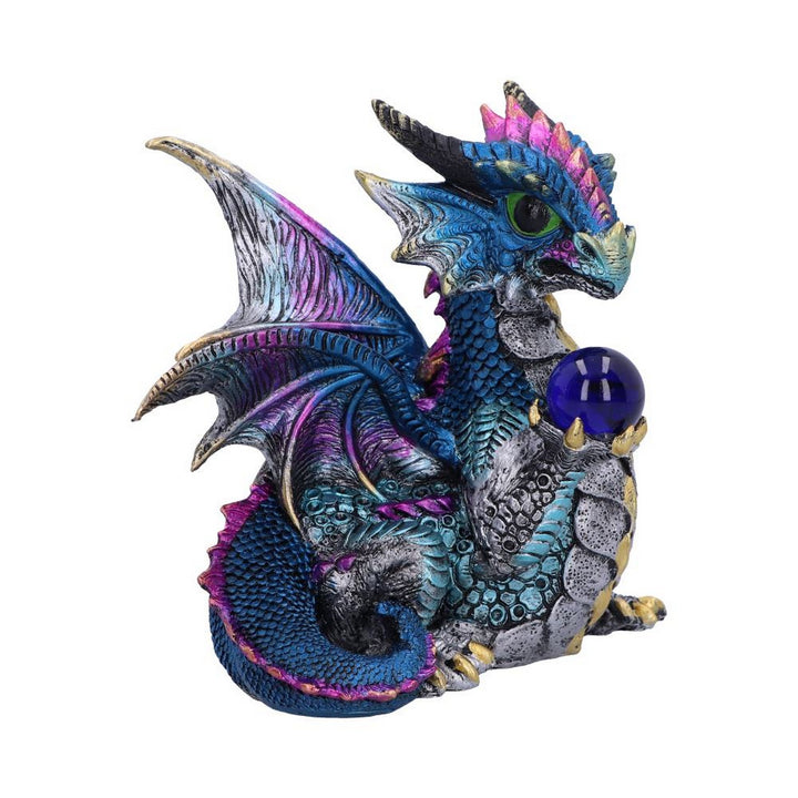 Orb Hoard Dragon Figurine (Blue) U6563Y3