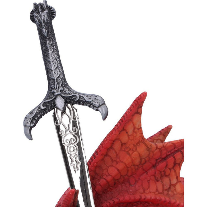 Forged in Flames dragon figurine U6565Y3