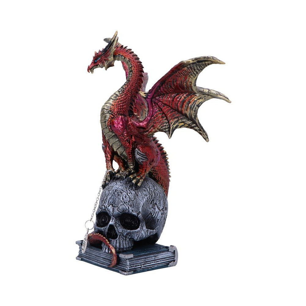 Fate of the World Dragon on Skull Figurine 23cm U6696A24