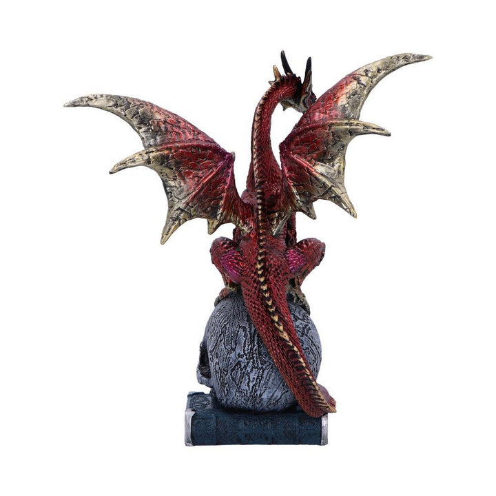 Fate of the World Dragon on Skull Figurine 23cm U6696A24
