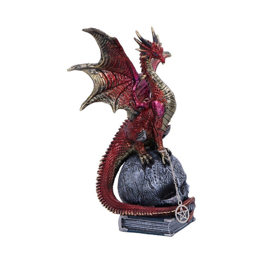 Fate of the World Dragon on Skull Figurine 23cm U6696A24