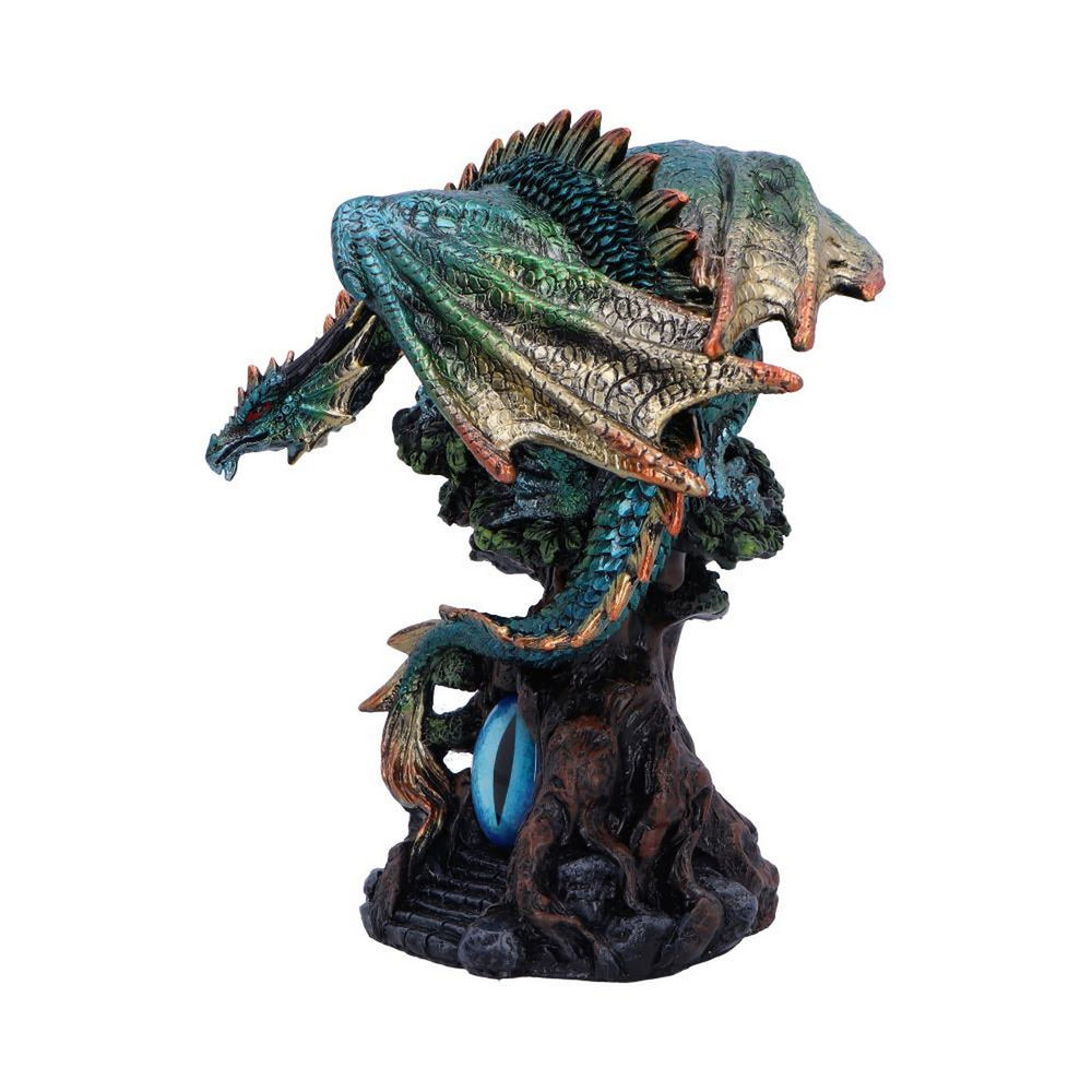 Forest Seer Green Dragon Eye Figurine 16cm U6697A24