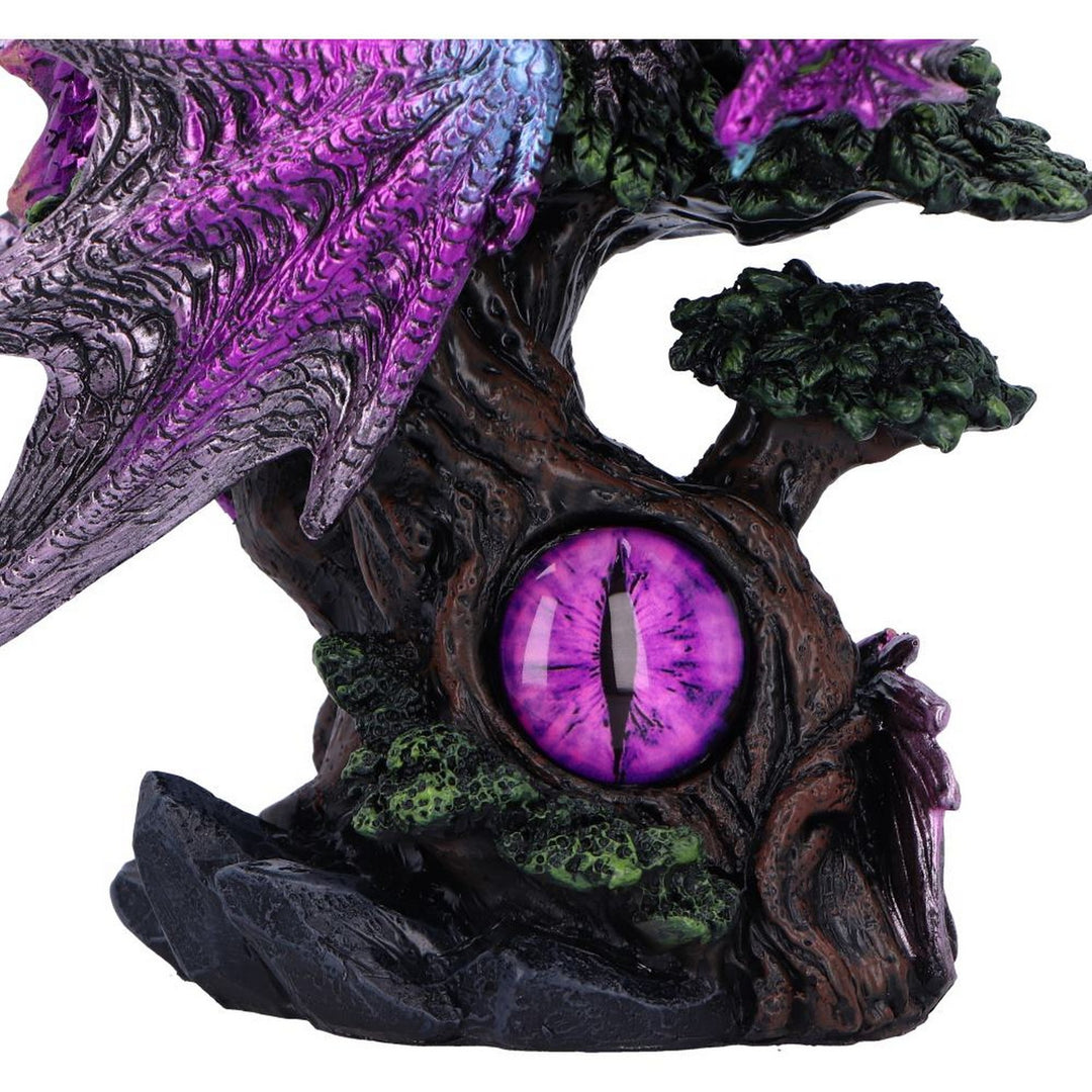 Draconic Seer Purple Dragon Eye Figurine 17cm U6698A24