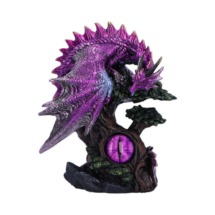 Draconic Seer Purple Dragon Eye Figurine 17cm U6698A24