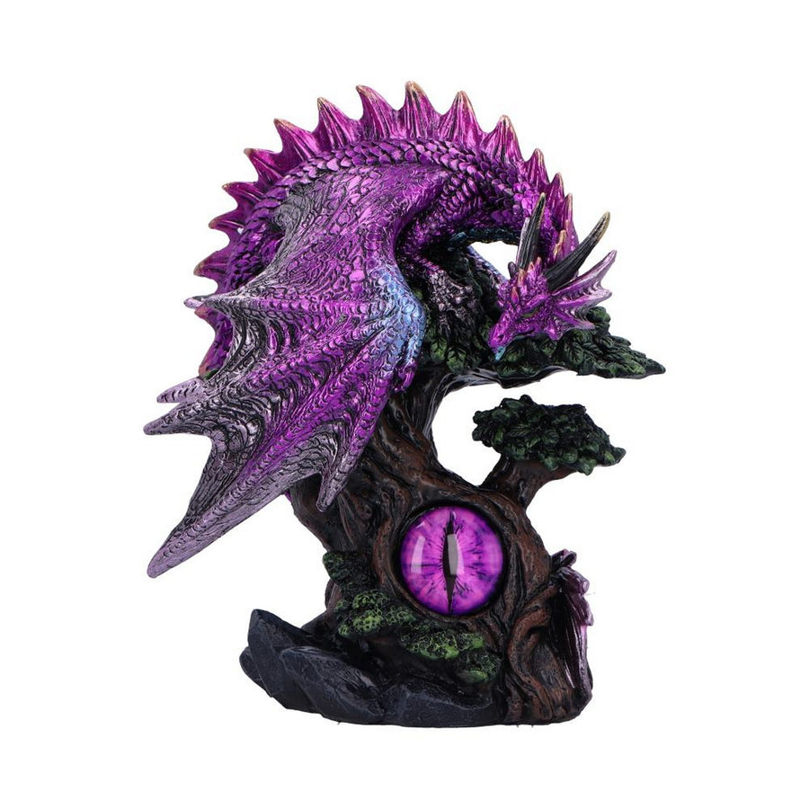 Draconic Seer Purple Dragon Eye Figurine 17cm U6698A24