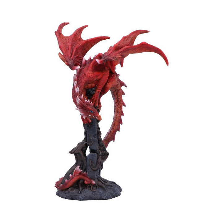 Draconic Roots Red Dragon Figurine 28.5cm U6701A24