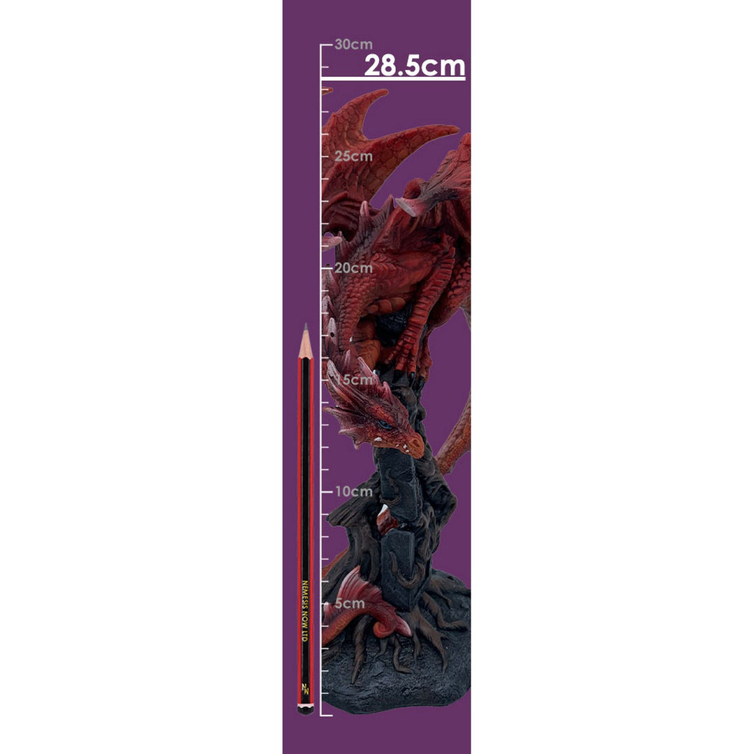 Draconic Roots Red Dragon Figurine 28.5cm U6701A24