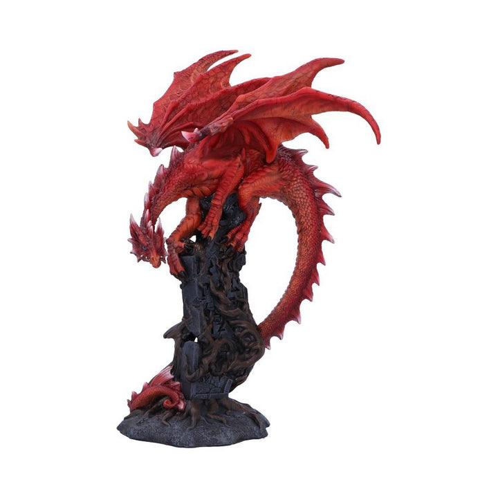 Draconic Roots Red Dragon Figurine 28.5cm U6701A24