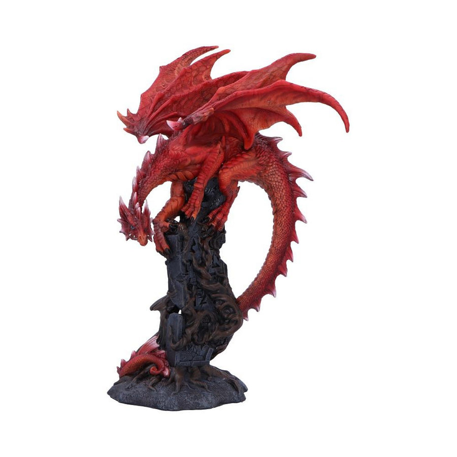 Draconic Roots Red Dragon Figurine 28.5cm U6701A24