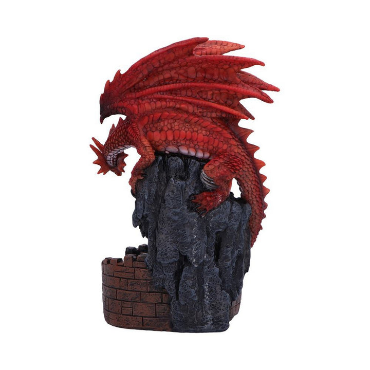 Crimson Keep Red Dragon Backflow Incense Burner 22cm U6703A24