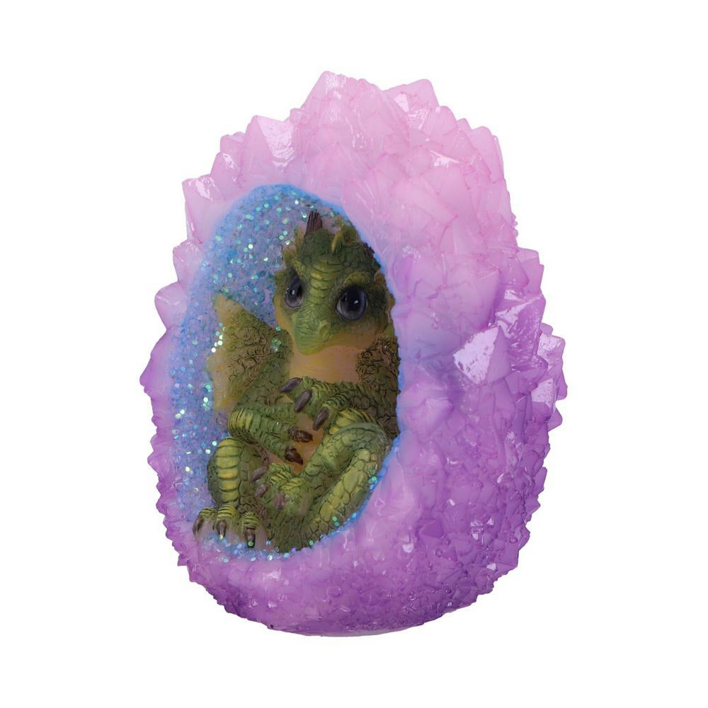 Geode Nest (Green) Illuminating Figurine U6706A24