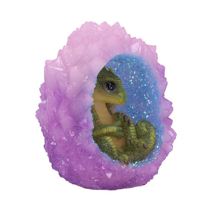 Geode Nest (Green) Illuminating Figurine U6706A24