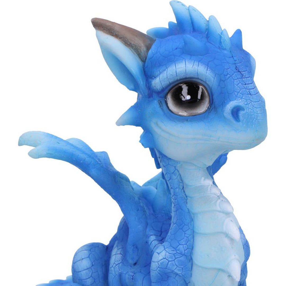 Ice Dragonling Blue Dragon Figurine 12.3cm U6708A24