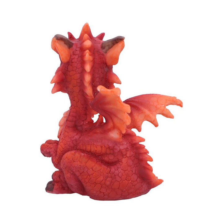 Fire Dragonling Red Dragon Figurine 12cm U6709A24