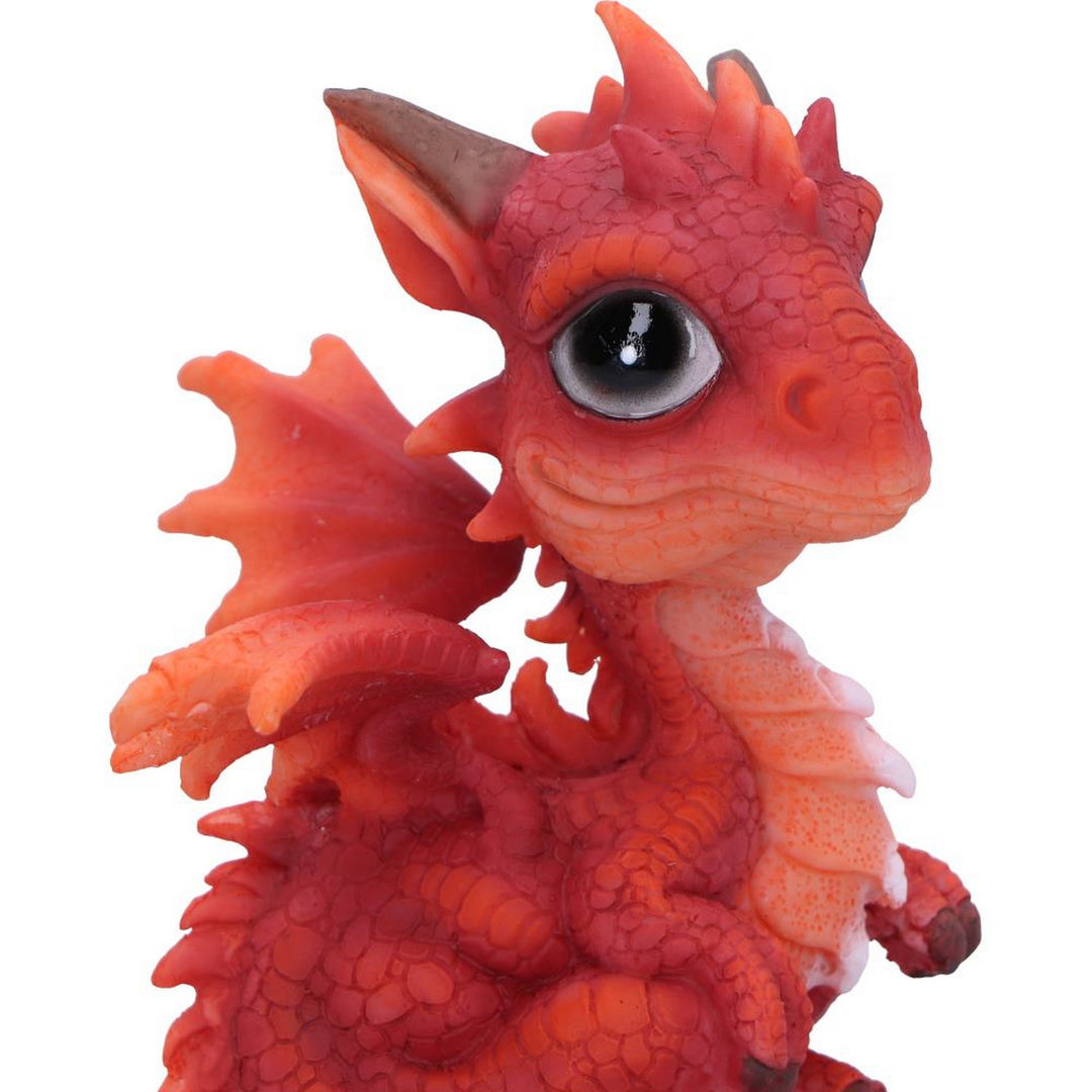 Fire Dragonling Red Dragon Figurine 12cm U6709A24