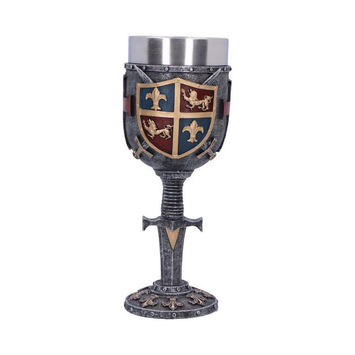 Heraldic Medieval Goblet 20cm U6714A24