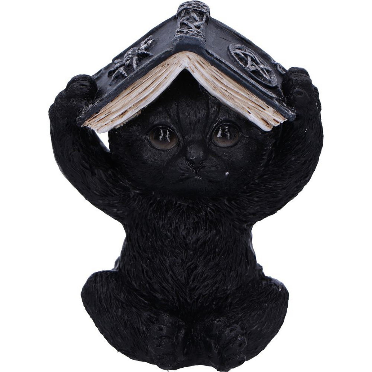 Three Wise Witchy Black Spell Cats 8.5cm U6717A24